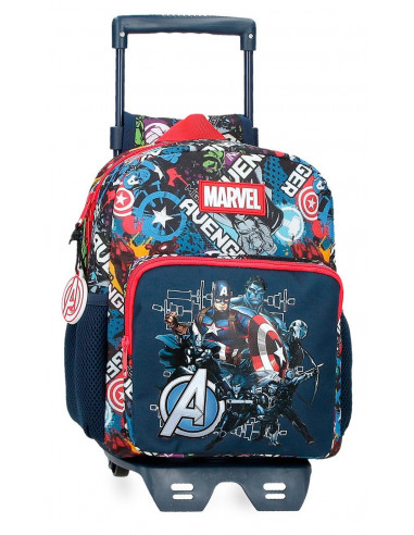 29922T1 ADAPT. BACKPACK 28CM.W/TROLLEY MARVEL LEGENDARY AVEN